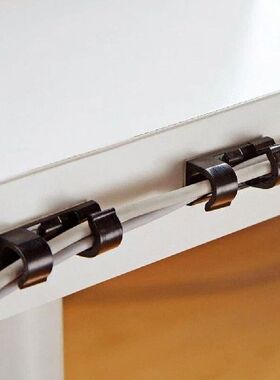 20pcs Wire Fixed Clamp USB Cord Clips Adhesive Desk Cord