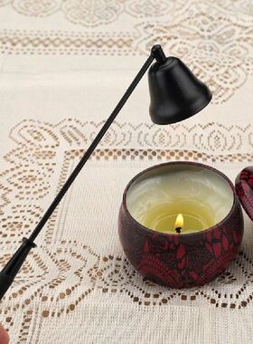 Bell Shaped Candle Wick Snuffer Stainless Steel Candles