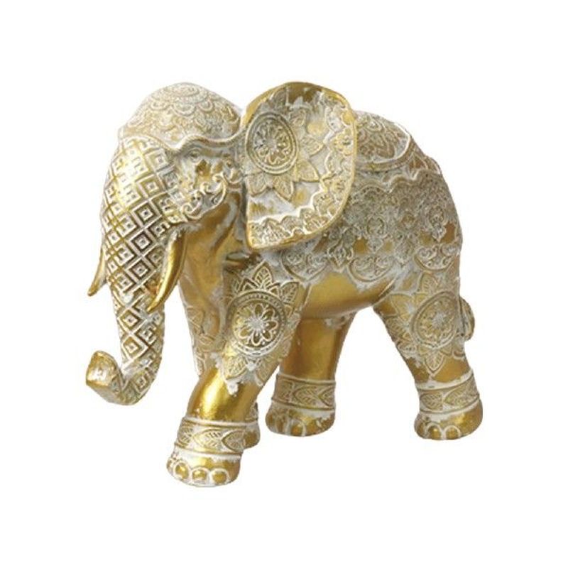 Elephant Figurines Home Decor Feng Shui Statue Resin Statue