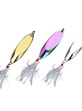 Artificial Metal Vib Fishing Lure Spinner Sinking Rotating