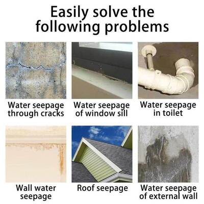 30/100ml Nano Waterproof Agent Water Seepage Of Cracks/exter