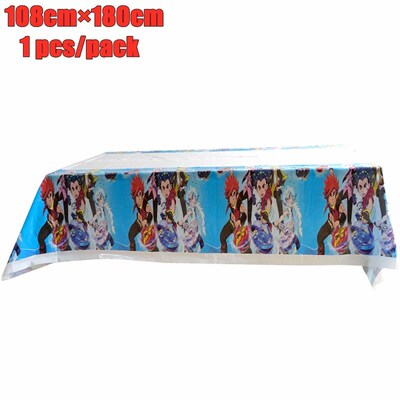 Beyblade Party Tableware Sets Paper Cups Plate Cartoon Happy