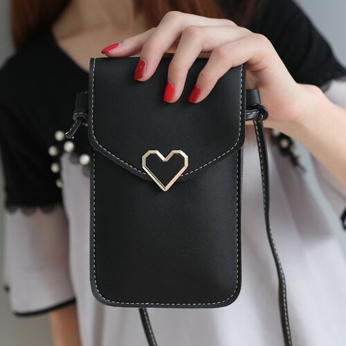 Touch Screen Cell Phone Purse Smartphone Wallet Leather Shou