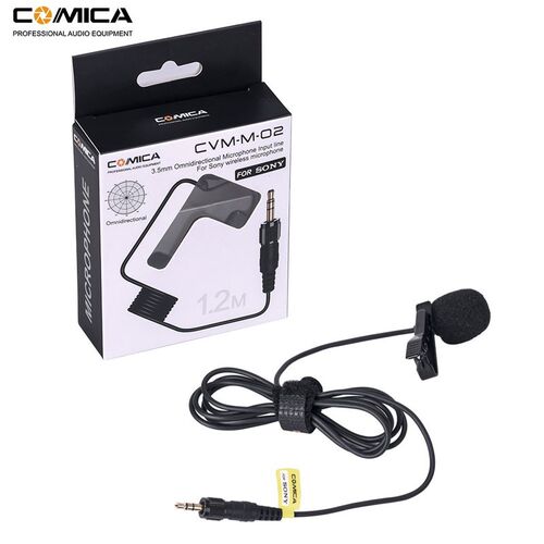 CVM-M-O2 3.5mm Lavalier Microphone Omnidirectional Lapel Mic