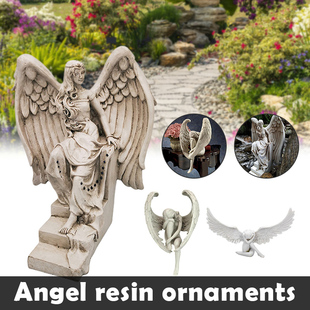 Angel Fairies Mother Figurine Resin Ornament for Garden
