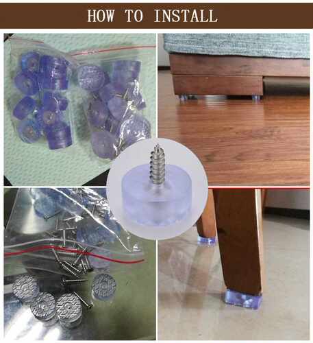 50Pcs Myhomera Chair Leg Pads Furniture Legs Coffee Table Ca