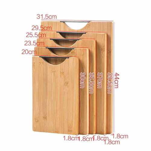 High Quality Kitchen Wood Cutting Board with Handle Thicken