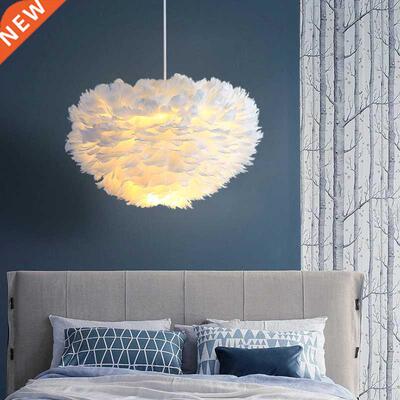 Feather Lamp Home Decor Led Pendant Lights Vertigo Hanglamp