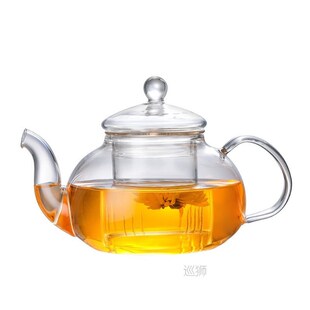 High Boron Silicon Filter Heat Resistant Glass Teapot Set Th