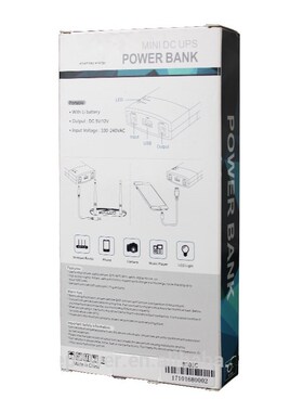 Mini Portable UPS 12V2_5A DC Online Power Supply With Lithiu