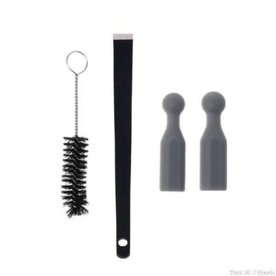 1Set Silikon Sumbat Pisau Sikat Bersih Pelindung Bersih