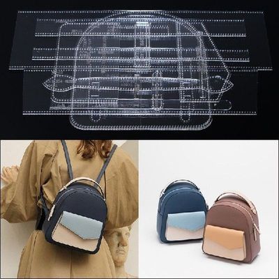 1 Set DIY Women's Backpack Casual Mini Bag Acrylic P
