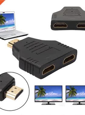 1080 P HDMI Man 2 Vrouw 1 In 2 Out Splitter Adapter Protecto