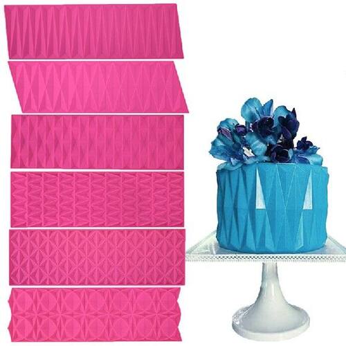 Lace Silicone Cake Mold Lace Embossing Mat Fondant Cake