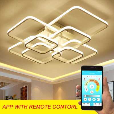 Home Modern Led Ceiling Light Foyer Living room Bedroom Lig
