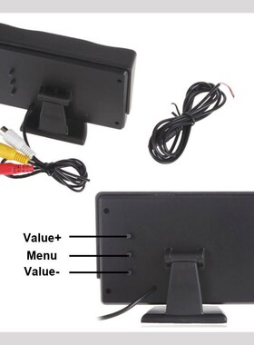 Car Styling Wireless 4.3 inch TFT LCD Screen Car Monitor Dis
