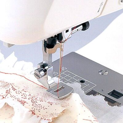 1pcs Rolled Hem Curling Presser Foot For Sewing Machine