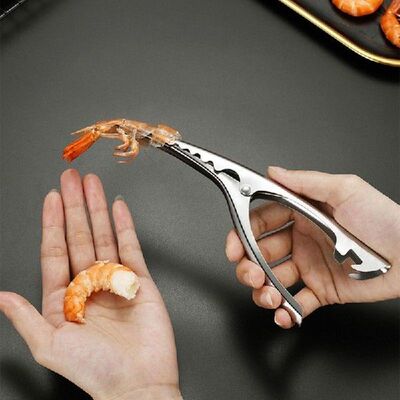 2 in 1 Stainless Steel Shrimp Peeler Deveiner Shrimp