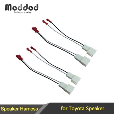 For Toyota Speaker Wire Harness Connects Aftermarket to OEM