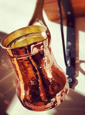 Turkish Coffee Pot Coffee Maker Moka Pot 3 Person 225 ML Sil