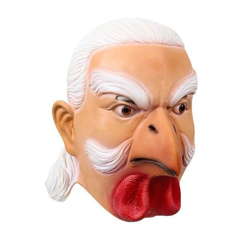 halloween scary face cover full head gear roster old man