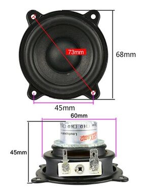 2.5 INCH 15W Pill XL Speaker Woofer Full Range Neodymium Po