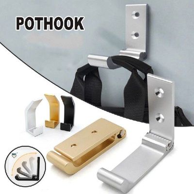 Folding Hooks Wall Door Clothes Coat Hat Bags Hangers