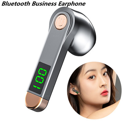 Mini Wireless Business Earphone Bluetooth 5.2 Headphone LED