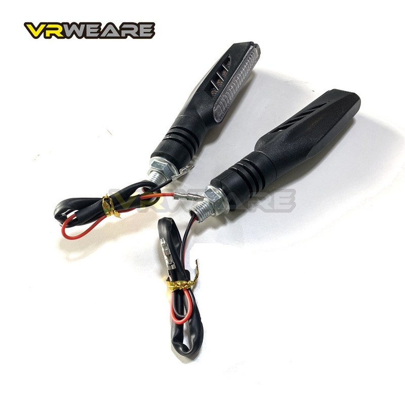 4PCS LED Turn Signals Indicator Motorcycle Flasher Arrow Mot