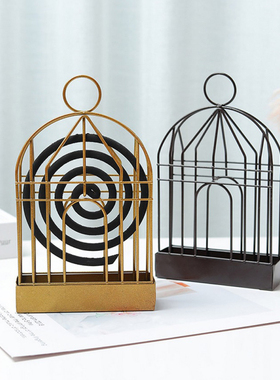 Nordic Retro Iron Insect Mosquito Coil Holder Innovative Hou