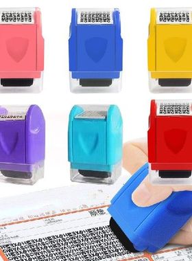 Security Stamp Roller Privacy Seal Roller Type Cover