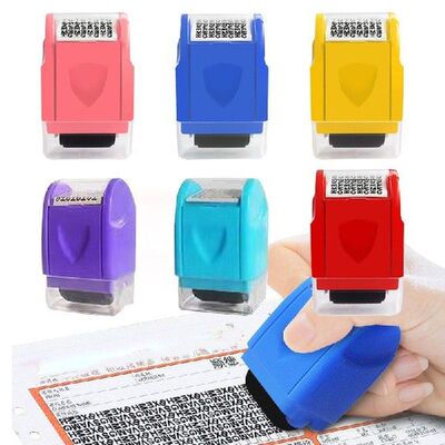 Security Stamp Roller Privacy Seal Roller Type Cover