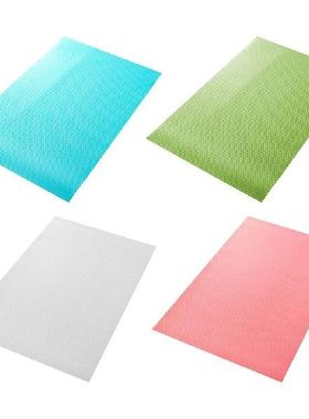 Pack of 4 Refrigerator Mats Antifouling Fridge Vegetable