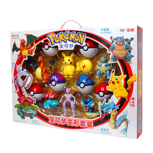 Pokemon toys set Pocket Monster Pikachu Action Figure Pokemo