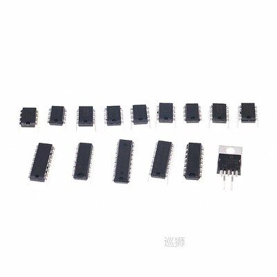 75pcs/Box In common use DIP IC kit LM358 LM386 ULN2003 LM324
