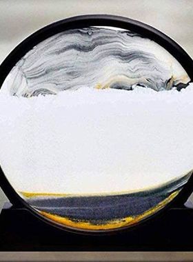 Sandscape Ornament 3D Deep Sea Motion Screen Flowing Frame