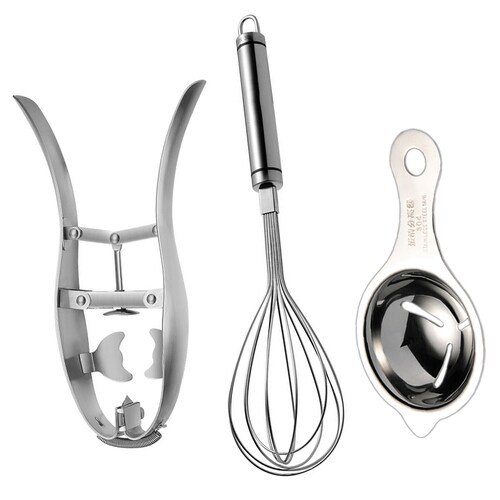 Stainless Steel Quick Egg Opener Egg Yolk and Egg White