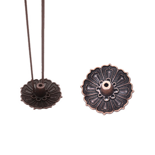 1 Pc Lotus Flowers Pattern Incense Burner Stick Holder
