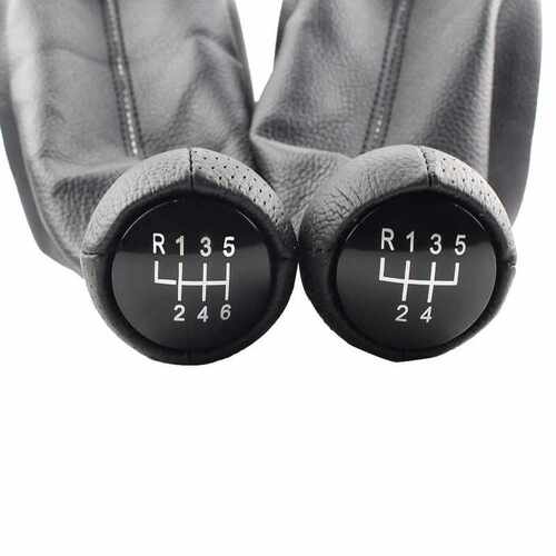 Leather Gear Shift Knob bellows frame For Seat Leon 1 MK1 Fo
