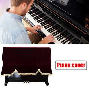 Foldable Dust Proof Anti Scratch Soft Piano Cover Washable H