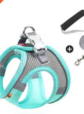Dog Harness Leash Set Adjustable Puppy Cat Harness Vest Fren