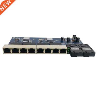 Reverse POE 2G8 RJ45 Gigabit Ethernet Switch Fiber Port SC C