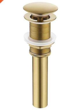 Sink Drain Without Overflow Bathroom Popup Drain Assembly St