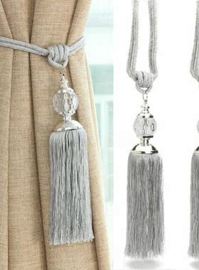 2 PC/Lots Rope Curtain Tiebacks Curtain Tassels Fringe Tie B