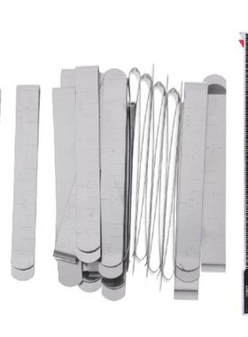 21Pcs Metal Alloy Measure Clip Hemmer No Pin With Sewing