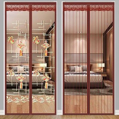Summer Magnetic Screen Door Curtain Net Anti Mosquito