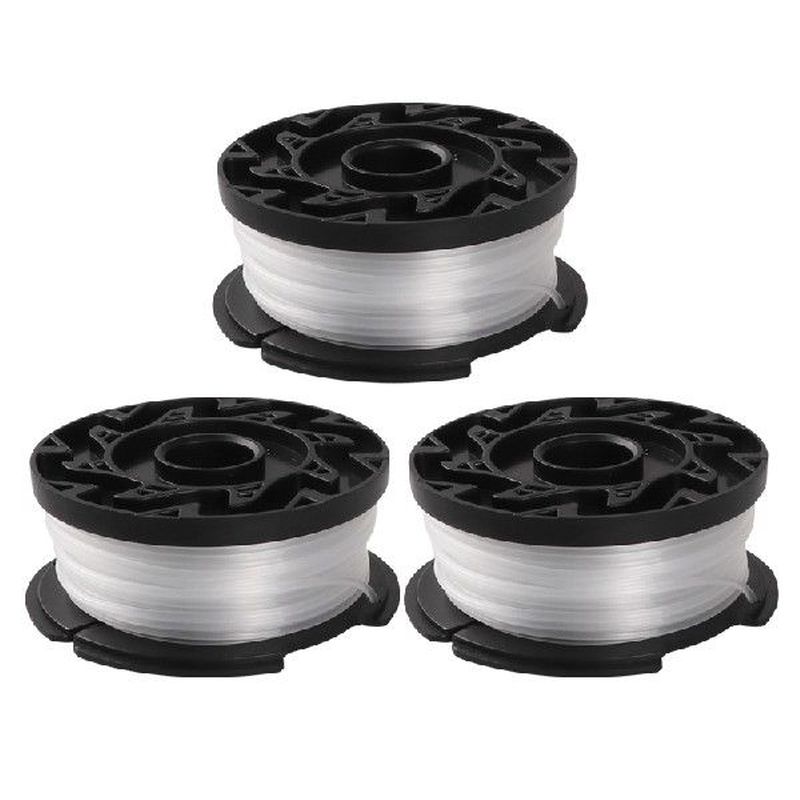 3 Pack Trimmer Replacement Spool for BLACK+DECKER