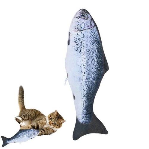 Flopping Fish Cat Dog Toy Flopping Fish Cat Kicker Catnip