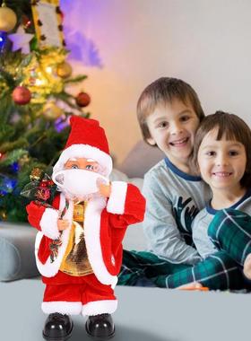 2021 New Musical Santa Claus Toy Singing Santa Doll Toy Xmas