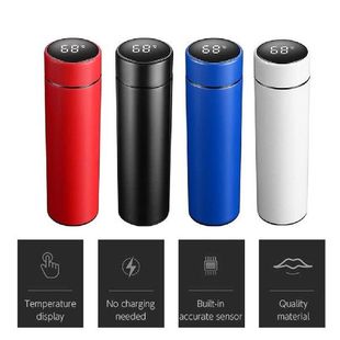 Portable Vacuum Flask Digital Thermal Water Cup Stainless